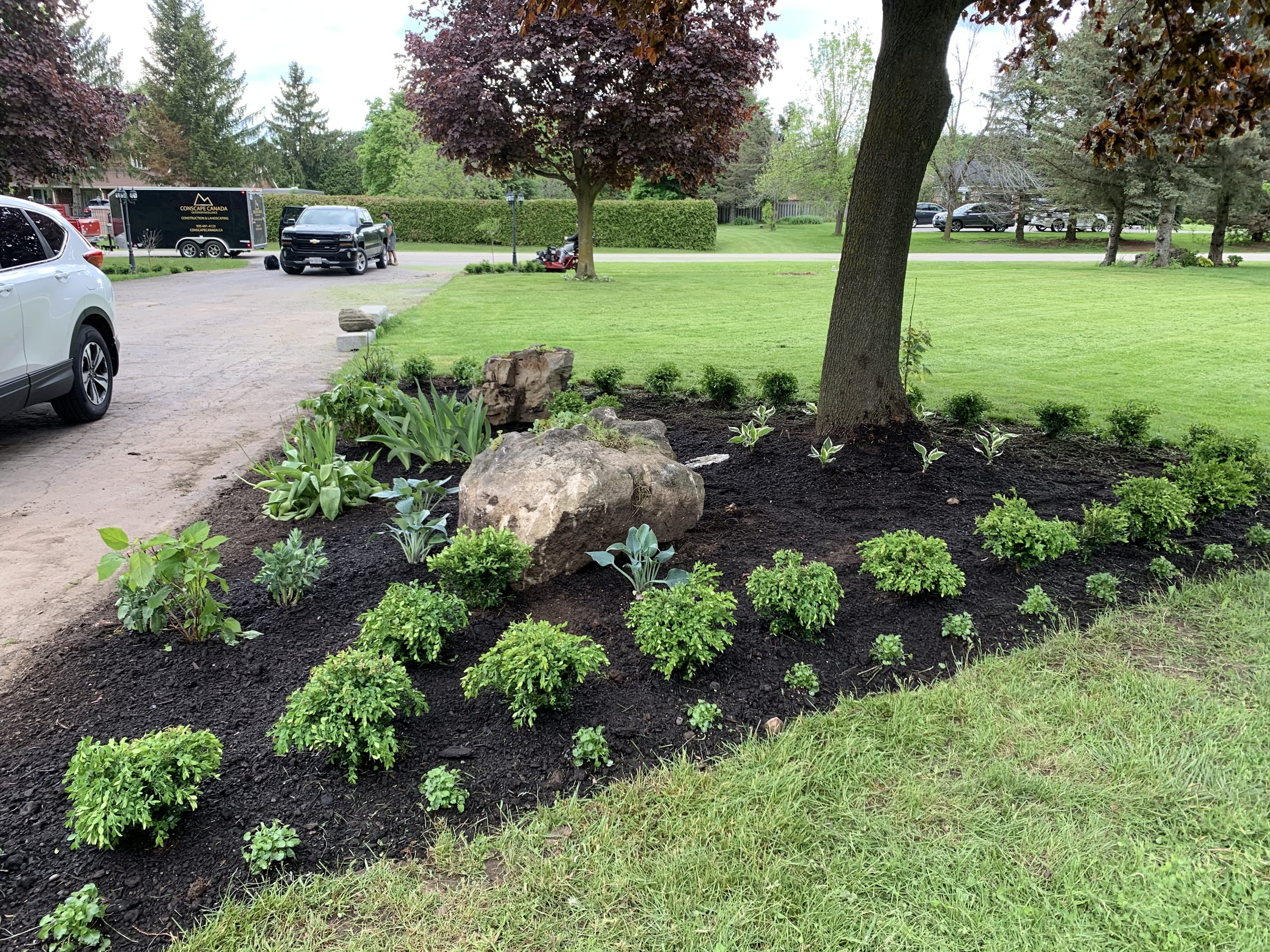 Landscaping project by Conscape Canada